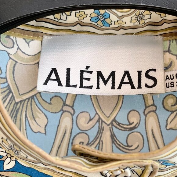 Alemais Blue Cassie Pool Midi Dress - Picture 10 of 13